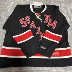 SAINT Mxxxxxx セントマイケル ホッケーシャツ O/S ブルー 美品 - メルカリ