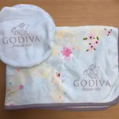 GODIVA クッション ブランケット 収納ケース付き
