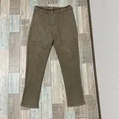 【人気】EDWIN JERSEYS メンズ ストレッチパンツ ブラウン Lサイズ