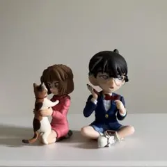 名探偵コナン 江戸川コナン フィギュア ちょこのせ　灰原哀 プチラマ