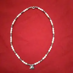 【silver925刻印】淡水パールネックレス