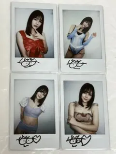 値下げ] 当選品仲里依紗直筆サイン入り生ポラロイド生ポラチェキ写真