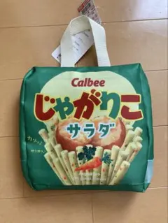 Calbee じゃがりこ サラダ柄 エコバッグのサムネイル