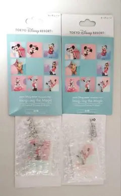 イマジニングザマジック10周年　アクリルキーチェーン　 チップ　デール2個セット