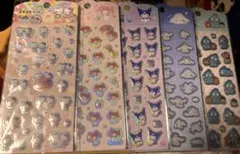 ダイソー ぷくっとシール サンリオ