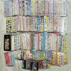 シール まとめ売り ボンボンドロップシール など191枚 おまけ込240枚