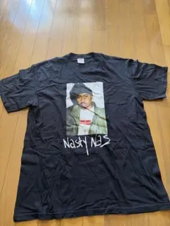 シュプリーム Supreme ナズ NASTシャツ M ブラウン 写真プリント 
