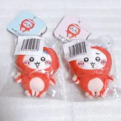 ちいかわ たこイカくじ D賞 たこイカマスコット ちいかわ ハチワレ 2点セット