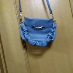 Gianni Notaro フリルデザインショルダーバッグ