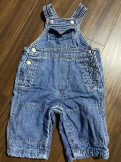 ベビーギャップ　サロペット　オーバーオール　デニム生地　ジーンズ生地　サイズ60