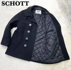 【極美品】SCHOTT ショット ピーコート キルティング USA製 黒 36 2026年最新】schott ピーコートの人気アイテム - メルカリ