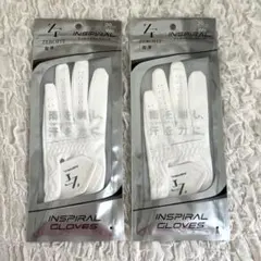 【20cm】2枚 ゼロフィット インスパイラゴルフグローブレディース