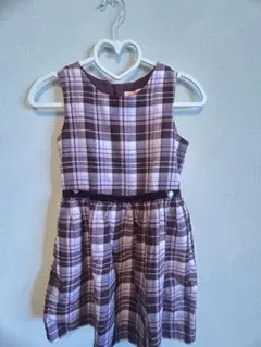 kate spade ケイトスペード チェック柄ワンピース 130