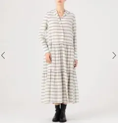 定価10万✨美品 24SS クリスチャンワイナンツ ティアードロングワンピースのサムネイル