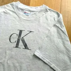 90s Calvin Klein Hanes BEEFY Tシャツ M フェードのサムネイル