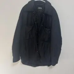 ZARA シャツ型薄手中綿ナイロンジャケット todayful H&M