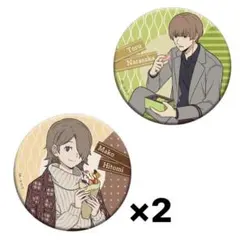 ドでか缶バッジ ワールドトリガー　ワートリ　奈良坂　人見　三輪隊　東隊