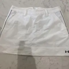 Under Armour ホワイト ゴルフスカート