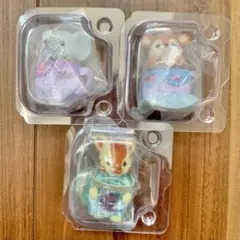 匿名配送】シルバニア　赤ちゃんティータイム　キリン　ゾウ　シカ