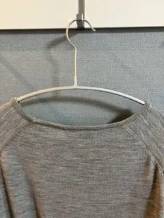 ジョンスメドレー　グレー 長袖 ニット セーター