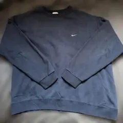 古着 00s メキシコ製 NIKE ワンポイントスウッシュ フェード ナイキのサムネイル