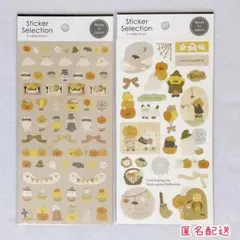 【新品】セリア　シートシール　ナチュラルハロウィン２枚セット