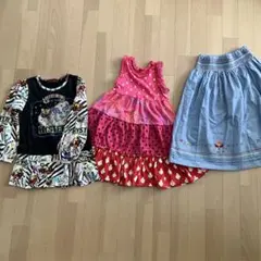 Hysteric Mini スカートまとめ売り3点 120cm 未使用 美品