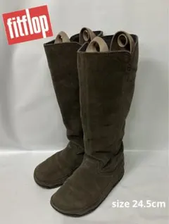 fitflop レディーススエードロングブーツ size24.5cm