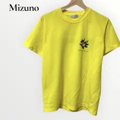 ミズノ mizuno Tシャツ スポーツ イエロー系 Mサイズ 半袖 シンプルのサムネイル