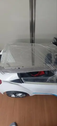 旧いすゞ ギガ安全窓ステンレス板のサムネイル