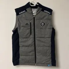 adidas ダウンベスト　ゴルフウェア