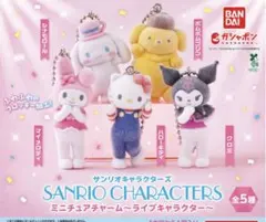大人気!!即売り切れ!!サンリオキャラクターズ ミニチュアチャーム