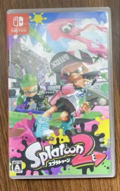 Switchソフト　スプラトゥーン2 パッケージ版