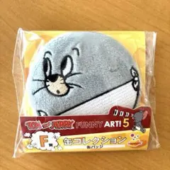 トムとジェリー　ジェリー布製缶バッジ