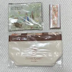 【新品未開封】ピーターラビットオリジナルグッズ 3点セット 三菱UFJ信託銀行
