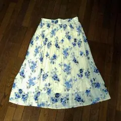 夏用、プリーツスカート Lサイズ