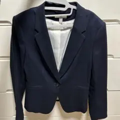 h&m スーツジャケット ネイビー　38