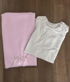 【セット販売】ヨガマット用タオル＆ヨガ用Ｔシャツ
