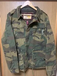 美品 ABERCROMBIE & FITCH 迷彩ジャケット stabridge