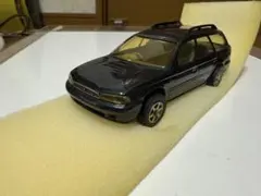 スバル特注　レガシーツーリングワゴン　グリーン　アンチモニー製