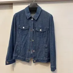 ストロベリーフィールズ　M ダークブルー デニムジャケット