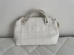 美品FIRANO 2way ショルダーバッグ ホワイトのサムネイル