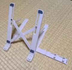 折りたたみ式ノートPCスタンド スマホスタンド付き 13段階角度調整