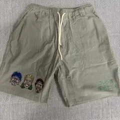刺繍入り ショートパンツ グレーのサムネイル