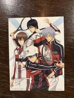 新テニスの王子様　テニプリ イラストカード　DVD特典　ポストカード