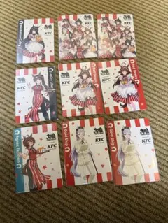 ウマ娘 ケンタッキー コラボカード 9枚セット
