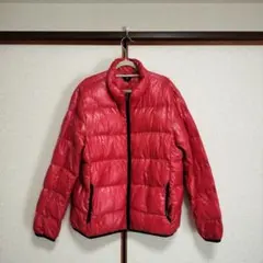 IGNIO レッド ダウンジャケット S