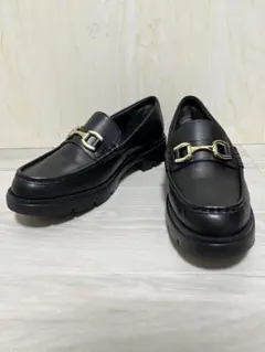 極美品』アルテサノス ビットローファー 厚底 タンクソール ブラック