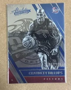 999枚限定CHAUNCEY BILLUPS PISTONS
