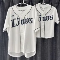 Lions ユニフォーム Majestic ホワイト2点セット
